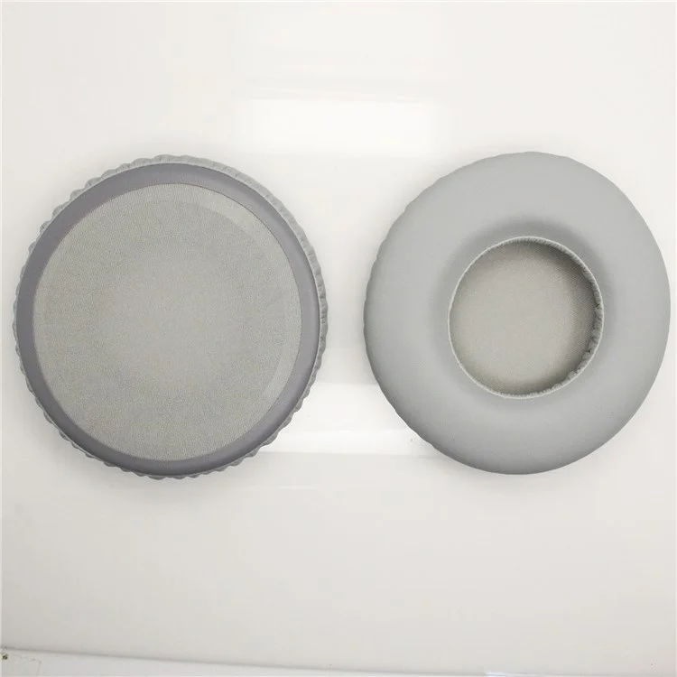 JZF-136 For AKG K550 / K551 / K552 / K553 / K555 Headset Earpads 1Pair Protein Leather Ear Cushions - White
