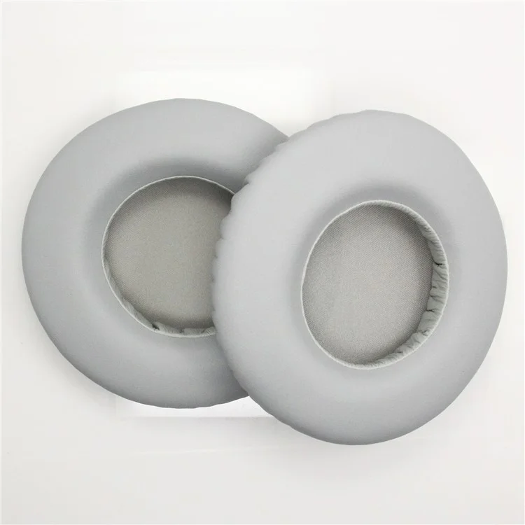 JZF-136 For AKG K550 / K551 / K552 / K553 / K555 Headset Earpads 1Pair Protein Leather Ear Cushions - White