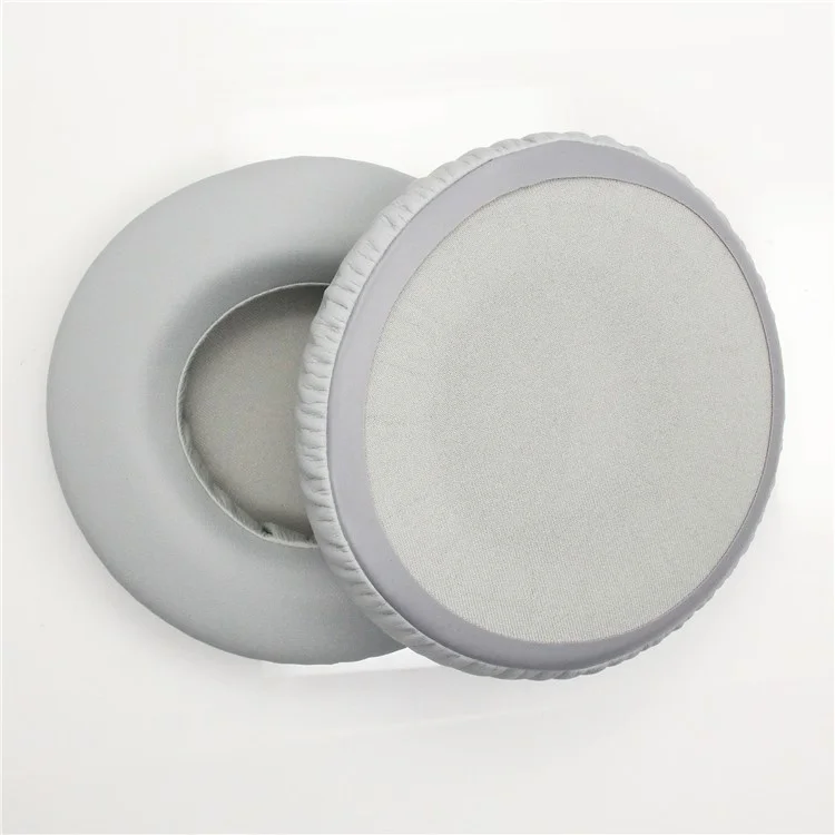 JZF-136 For AKG K550 / K551 / K552 / K553 / K555 Headset Earpads 1Pair Protein Leather Ear Cushions - White