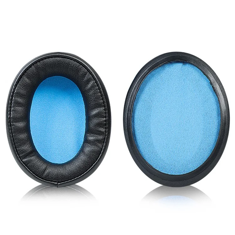 1 Paar Komfortable Earpads Lederschwammkissen Für Audio-Technica ATH-AR5BT AR5IS Kopfhörerzubehör Ersatz - Blau