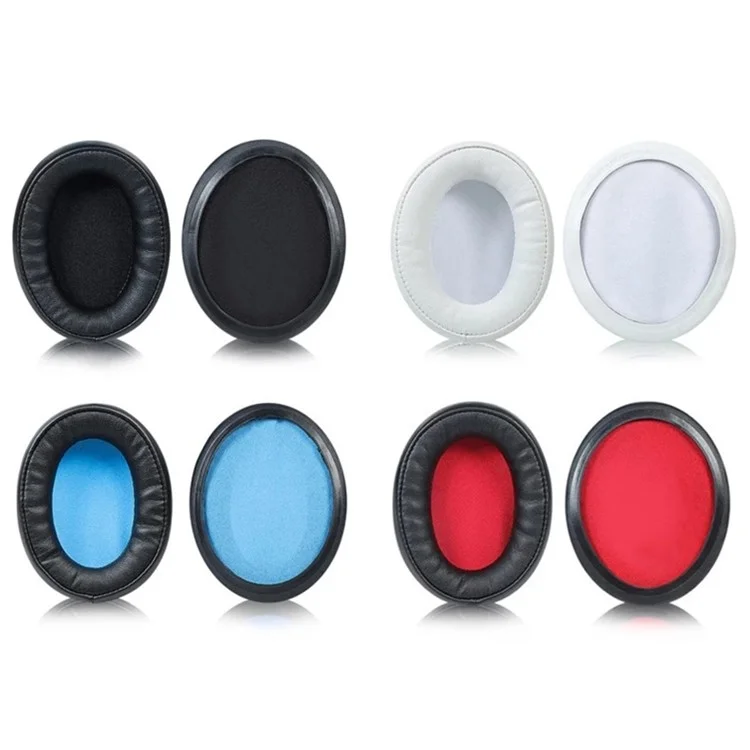 1 Paar Komfortable Earpads Lederschwammkissen Für Audio-Technica ATH-AR5BT AR5IS Kopfhörerzubehör Ersatz - Blau