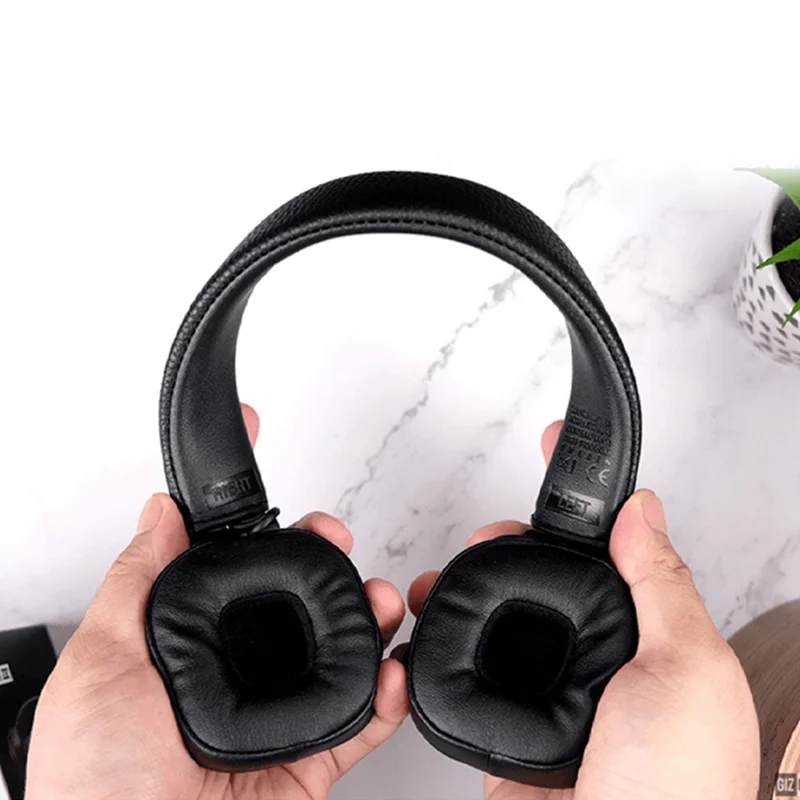 For Marshall Major IV 1 Pair Protein Leather+Sponge Replacement Earpads Soft Breathable Earmuffs Headphone Accessories