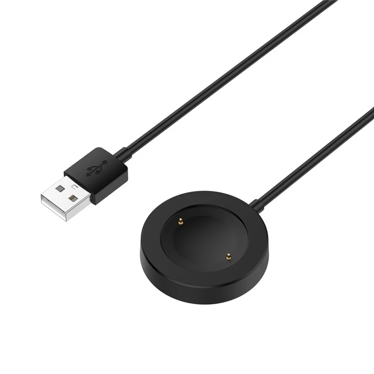 Зарядное устройство для смарт-часов Magnetic для Honor Watch GS3, портативная док-станция для зарядки с кабелем - черного цвета
