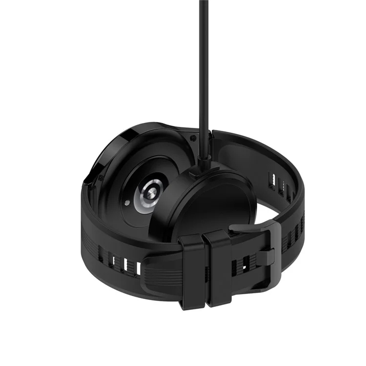 Зарядное устройство для смарт-часов Magnetic для Honor Watch GS3, портативная док-станция для зарядки с кабелем - черного цвета