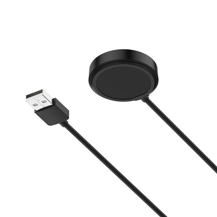 Зарядное устройство для смарт-часов Magnetic для Honor Watch GS3, портативная док-станция для зарядки с кабелем - черного цвета