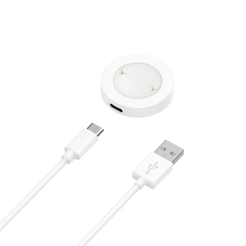 For Honor Watch GS3 Smart Watch Charger Magnetic with Detachable Charging Cable Portable Charging Dock - White