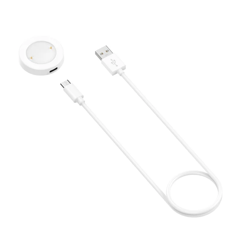 For Honor Watch GS3 Smart Watch Charger Magnetic with Detachable Charging Cable Portable Charging Dock - White