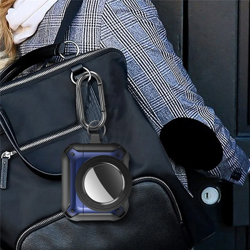 Para Apple AirPods 3 Auriculares Inalámbricos + para AirTag Protector Inteligente Cubierta a prueba de caídas y polvo Caso - Amarillo