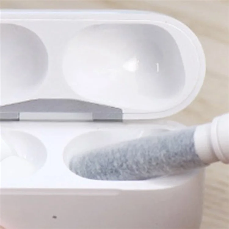 Q10 Bluetooth Earbuds Cleaning Pen para AirPods Pro, Laptop, Telefone Móvel, Escova de Limpeza 3 em 1 Multi-Função, Ferramentas de Limpeza Eletrônica com Removedor de Teclas