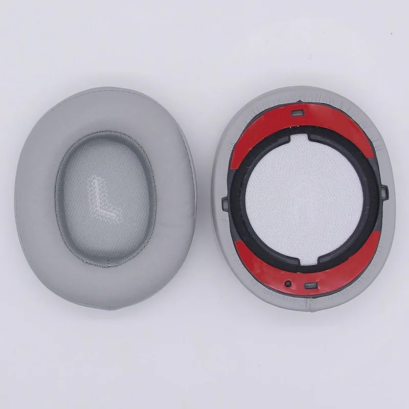 JZF-327 1 par headset ørepuder til JBL E55BT proteinlæder hovedtelefoner ørepuder erstatning ørekopper - Grå