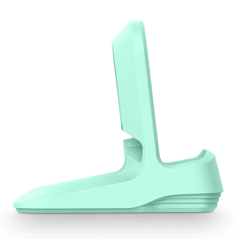 A040 For Apple Watch Silicone Charger Holder Desktop Smart Watch Charging Stand Base - Mint Green