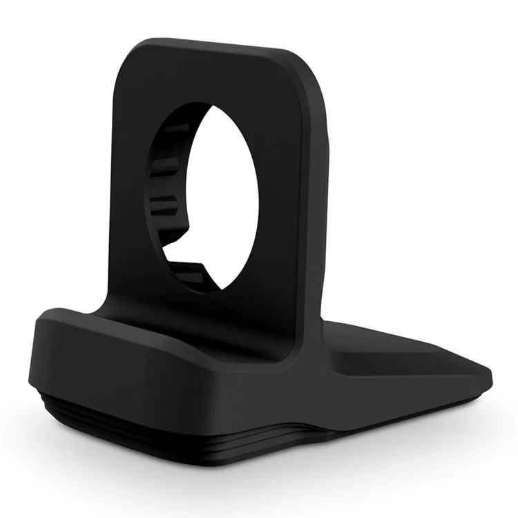A040 Для Apple Watch Silicone Charger Holder Desktop Smart Watch Зарядка База - Черный