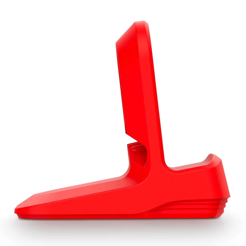 A040 For Apple Watch Silicone Charger Holder Desktop Smart Watch Charging Stand Base - Red