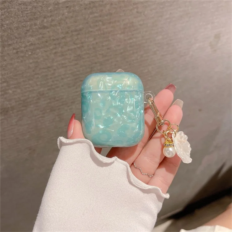 Para Apple AirPods Com Caixa de Carregamento (2016)/(2019)/AirPods Com Estojo de Carregamento Sem Fio (2019) TPU Bluetooth Charging Charging Case Shell Grã