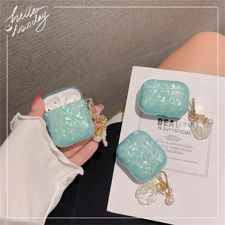 Para Apple AirPods Com Caixa de Carregamento (2016)/(2019)/AirPods Com Estojo de Carregamento Sem Fio (2019) TPU Bluetooth Charging Charging Case Shell Grã