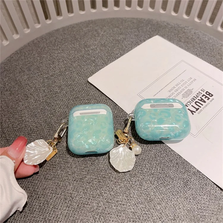 Para Apple AirPods Com Caixa de Carregamento (2016)/(2019)/AirPods Com Estojo de Carregamento Sem Fio (2019) TPU Bluetooth Charging Charging Case Shell Grã
