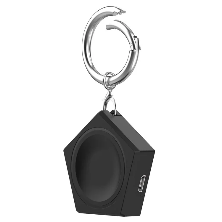 For Samsung Galaxy Watch Active/Watch Active 2/Watch4 Portable Wireless Charger Charging Dock Station - Black
