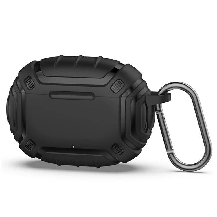 Earbuds Charging Case Cover for Beats Studio Buds Headset Protector Soft TPU Shockproof Case - Black