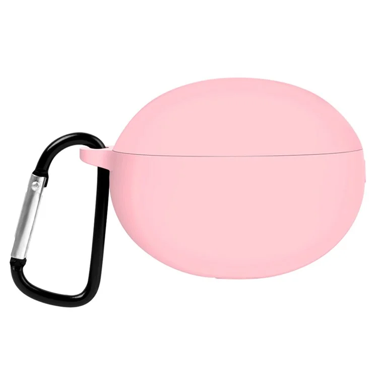 For Huawei FreeBuds 5i Bluetooth Earphone Silicone Protective Case Anti-drop Cover - Pink