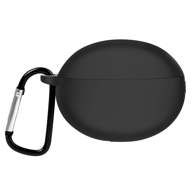 For Huawei FreeBuds 5i Bluetooth Earphone Silicone Protective Case Anti-drop Cover - Black