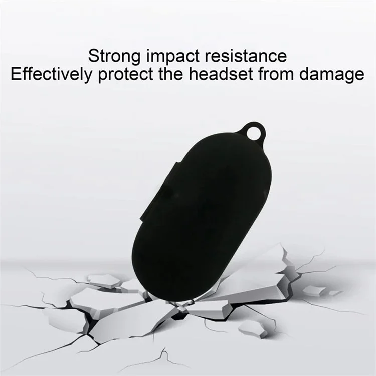 For OnePlus Buds Z2 Bluetooth-compatible Earphone Silicone Protective Case Drop-proof Cover with Anti-lost Buckle - Multi-color