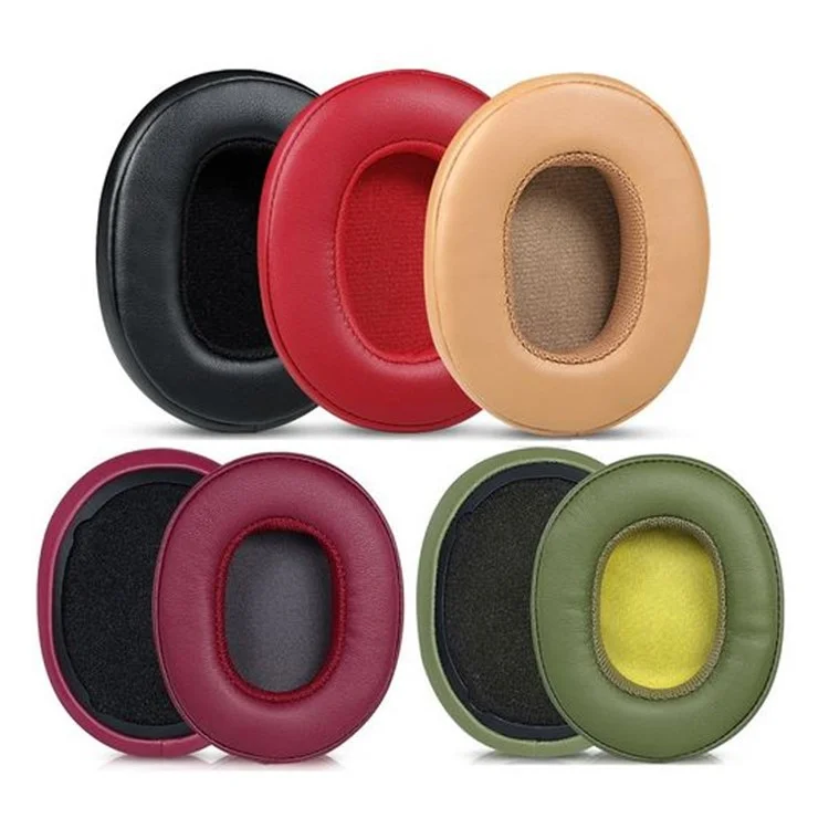 1 Par para Skullcandy Crusher 3.0 Wireless / Hesh 3 ANC Bluetooth Headset Substituição de Almofadas para Ouvido Fones de Ouvido Macios - Vermelho