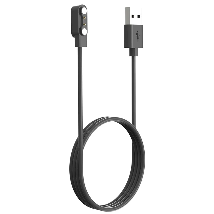 Für Realme TechLife Dizo Watch R / DW2120 1m Smart Watch Ladegerät USB magnetisches Ladekabel