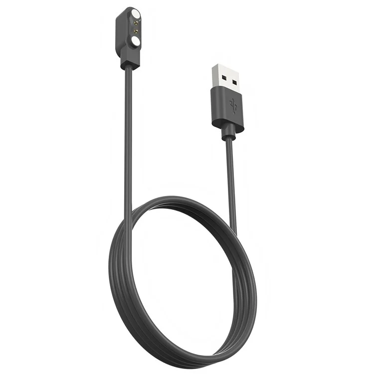 Für Realme TechLife Dizo Watch R / DW2120 1m Smart Watch Ladegerät USB magnetisches Ladekabel