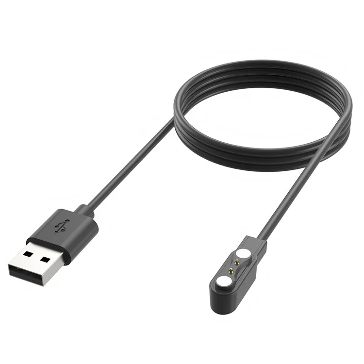 Für Realme TechLife Dizo Watch R / DW2120 1m Smart Watch Ladegerät USB magnetisches Ladekabel
