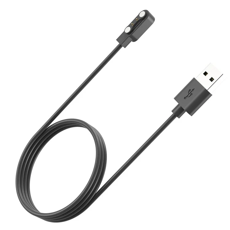 Für Realme TechLife Dizo Watch R / DW2120 1m Smart Watch Ladegerät USB magnetisches Ladekabel