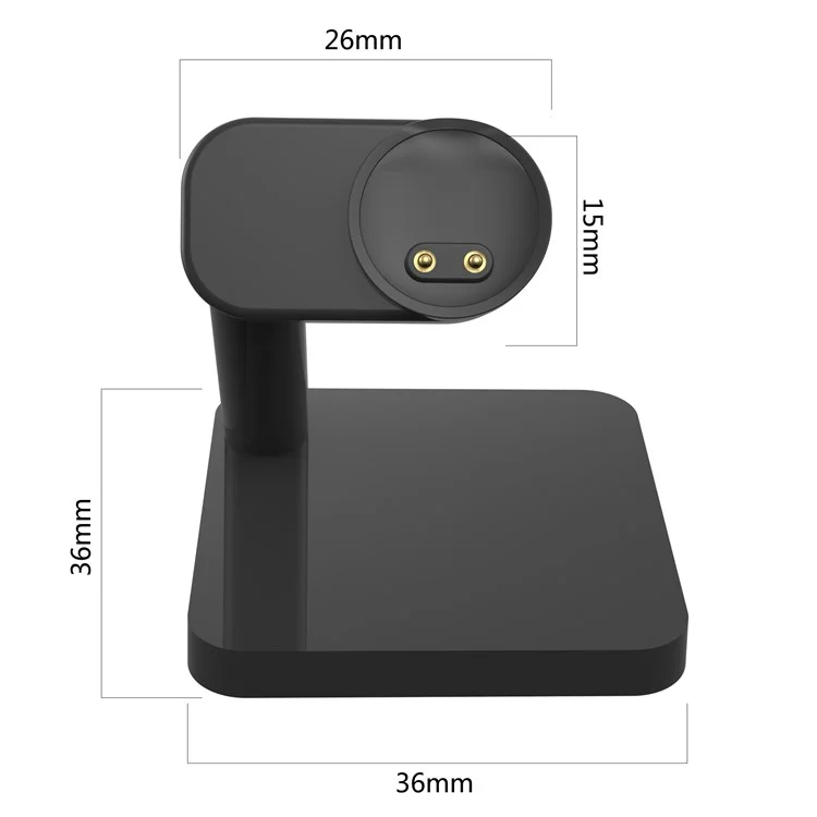 Pour Xiaomi Mi Band 7 / 7 NFC / Band 6 / 6 NFC / Band 5 / 5 NFC Montre Intelligente Chargeur Dock de Charge Magnétique Support