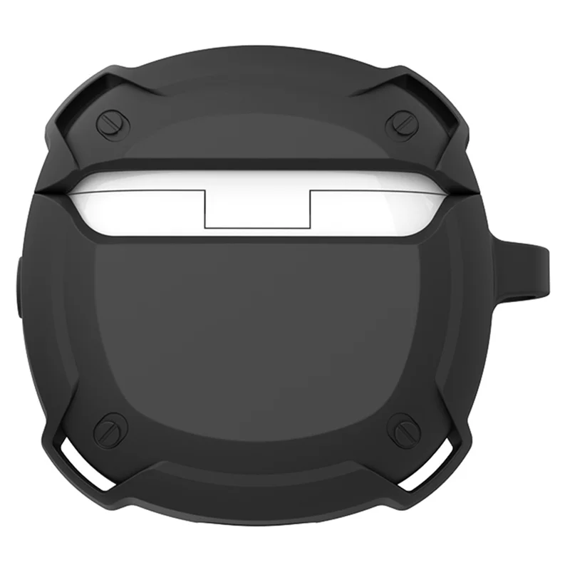 NILLKIN voor Huawei FreeBuds 4 / 4E Bounce Case Bluetooth-compatibele Oortelefoon met Automatisch Openklappende Klep Dropbestendige TPU+PC Hoes - Rood