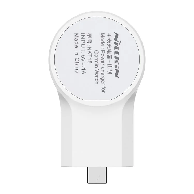 NILLKIN for Garmin Watch Wireless Charging Pad Magnetic Travel Cordless Charger with Type C Adapter Plug