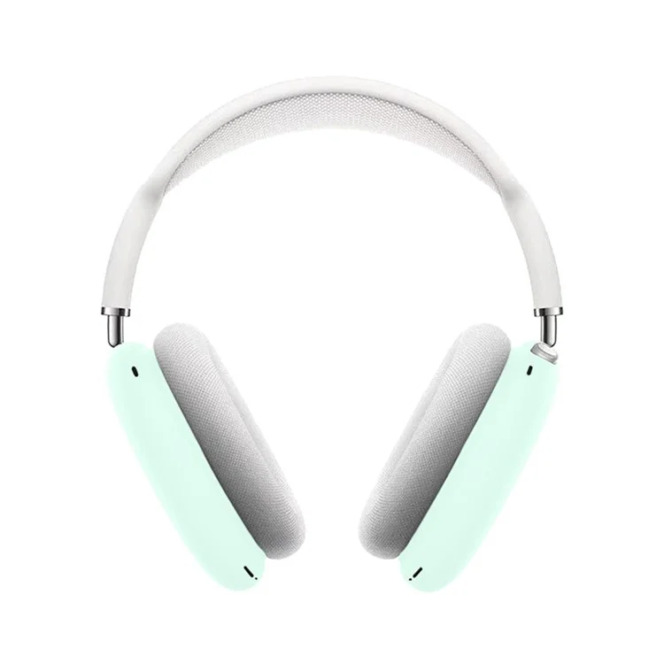 For AirPods Max with USB-C / Max Outer Shell + Earmuff + Headband Protective Cover Anti-Scratch Case - Luminous Green