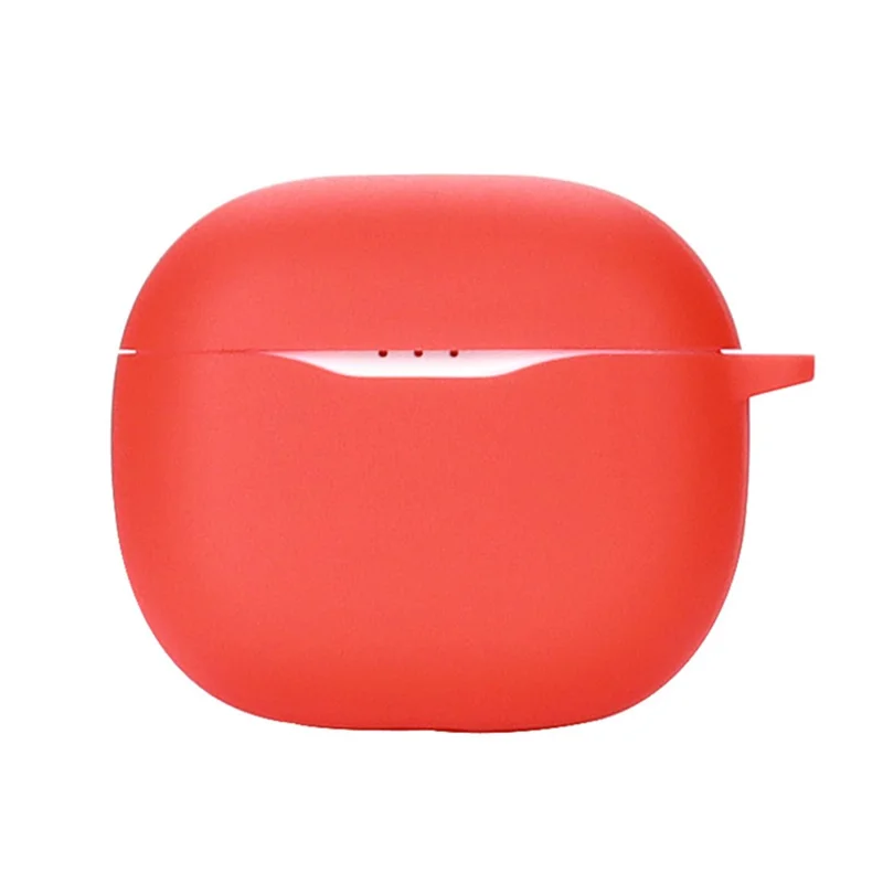 Silikonhülle für JBL TUNE120 / 125TWS Bluetooth-kompatiblen TWS-Kopfhörer Schutzhülle mit Anti-Verlust-Schnalle - Rot