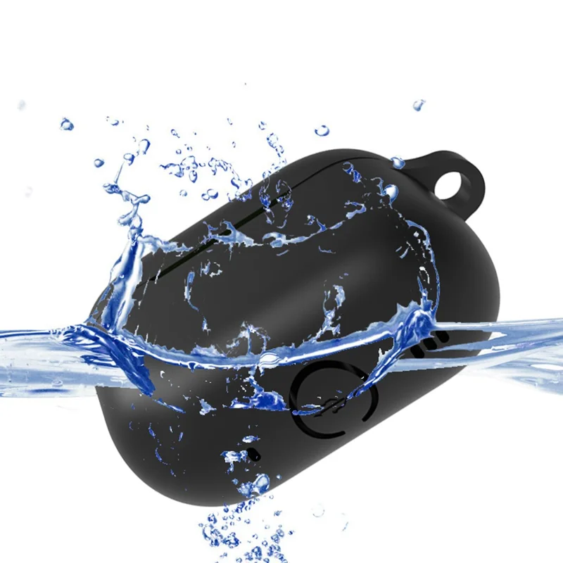 3 in 1 For AirPods Pro 2 Bluetooth-compatible Earphone Silicone Protective Cover + Anti-lost Rope + Hanging Buckle - Blue