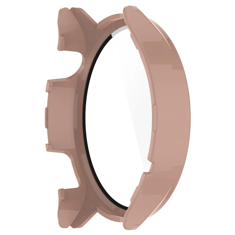 Case de PC Rígido Anti-arranhão Para Xiaomi Watch S1 Pro Smart Watch Protective Case Com Protetor de Tela de Vidro Temperado - Rosa