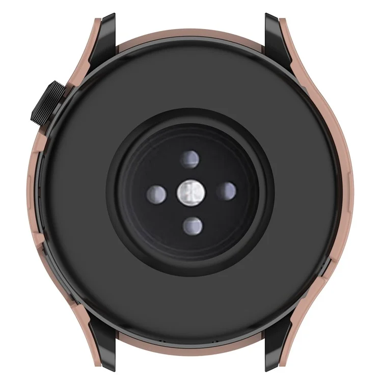 Case de PC Rígido Anti-arranhão Para Xiaomi Watch S1 Pro Smart Watch Protective Case Com Protetor de Tela de Vidro Temperado - Rosa