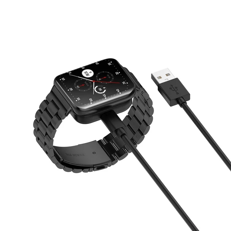 Für Oppo Watch 3 / Watch 3 Pro Smartwatch USB-Kabel Ladegerät Magnetische Absorptionsladestationen mit 1 m Ladekabel