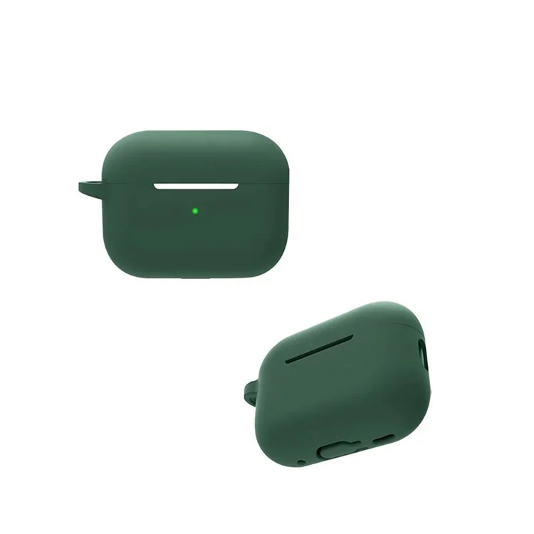 Für AirPods Pro 2 Bluetooth Earphone Soft Silicon Schutzhülle Drop-sof-deckung Mit Anti-lost-schnalle - Weiß