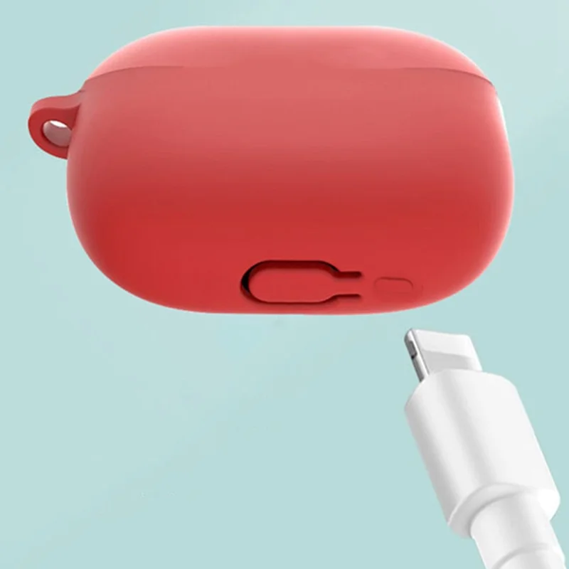 For Redmi Buds 4 Pro Bluetooth-compatible Earphone Silicone Protective Case Anti-dust Drop-proof Cover - White