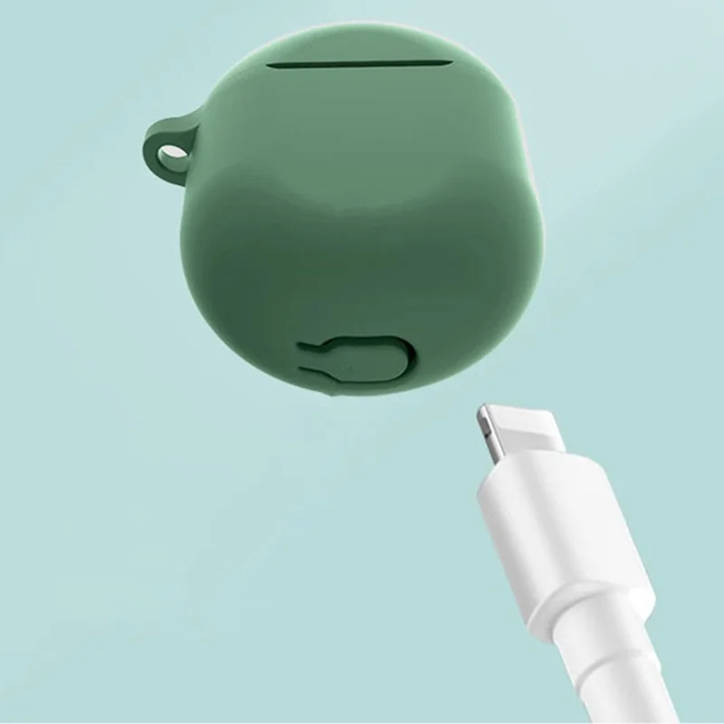 For Redmi Buds 4 Bluetooth-compatible Earphone Soft Silicone Protective Sleeve Anti-scratch Anti-drop Cover - Purple