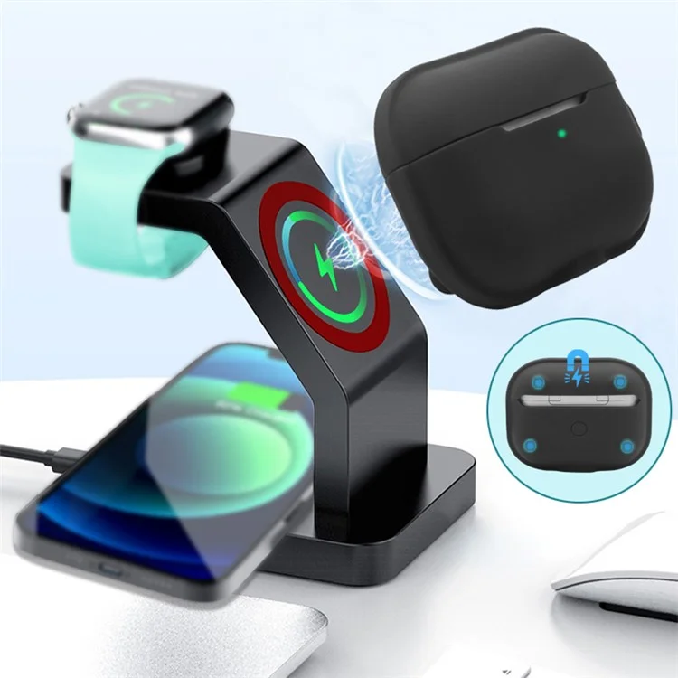 Для AirPods Pro 2 Зарядка Чехла Для Антиборочного Силиконового Корпуса Bluetooth Hearset Protector - Белый