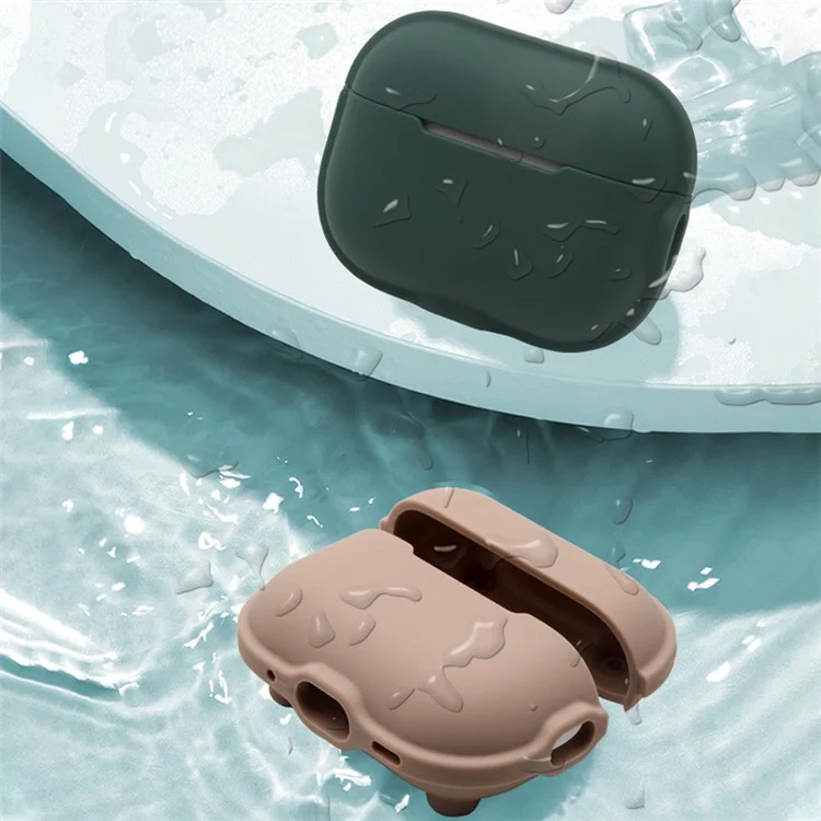 Для AirPods Pro 2 Зарядка Чехла Для Антиборочного Силиконового Корпуса Bluetooth Hearset Protector - Белый