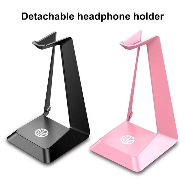 Servo Per Cuffie Per Cuffie Over-ear Desktop G501 ABS Abborità di Gioco di Gioco Montaggio Con Una Base Solida - Rosa