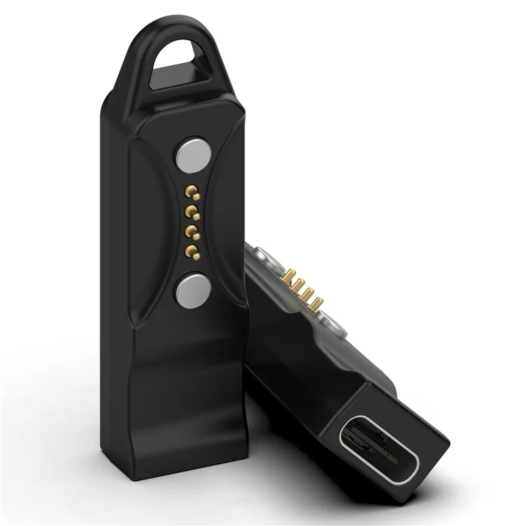 ST-005 Per Polar Pacer / Pacer Pro Smart Watch Adattatore femmina magnetico Type-C USB C Caricatore Connettore di ricarica Convertitore Dock