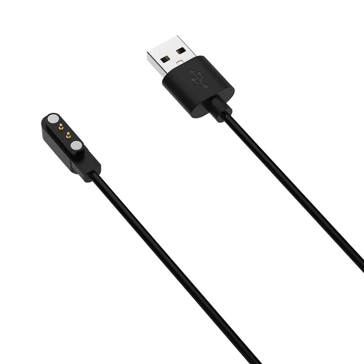 Cable de carga magnético por absorción de 1,2 m para Realme TechLife Watch - Negro