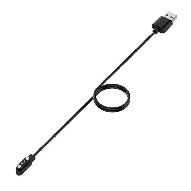 Cable de carga magnético por absorción de 1,2 m para Realme TechLife Watch - Negro