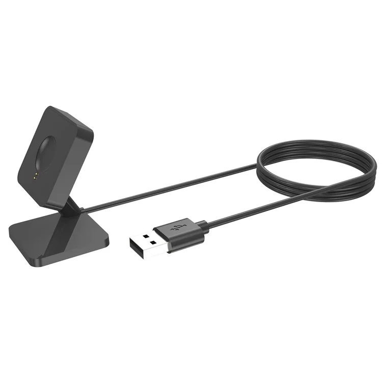 For Michael Kors Gen 6 1m USB Cable Charging Stand Desktop Smart Watch Charger Bracket