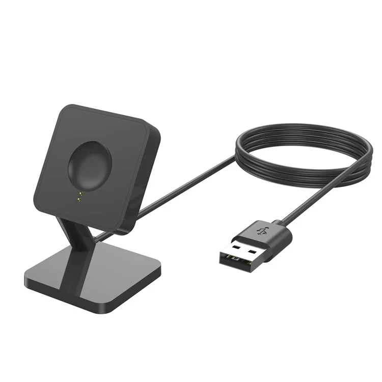 For Michael Kors Gen 6 1m USB Cable Charging Stand Desktop Smart Watch Charger Bracket